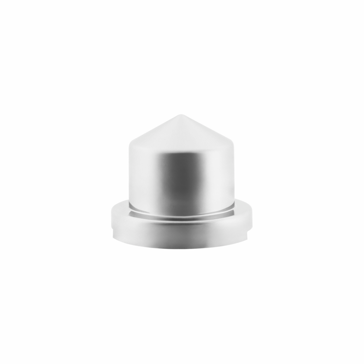 9/16" x 1-1/4" Chrome Plastic Pointed Nut Covers - Push-On (10-Pack)