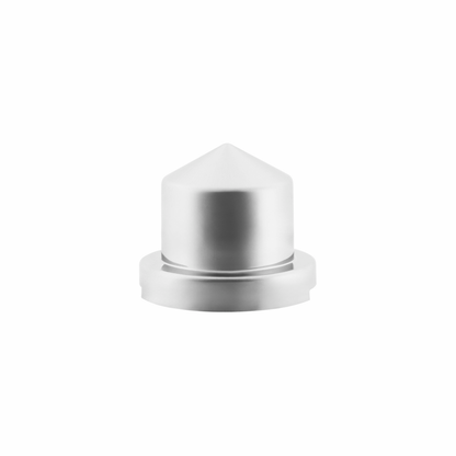 9/16" x 1-1/4" Chrome Plastic Pointed Nut Covers - Push-On (10-Pack)