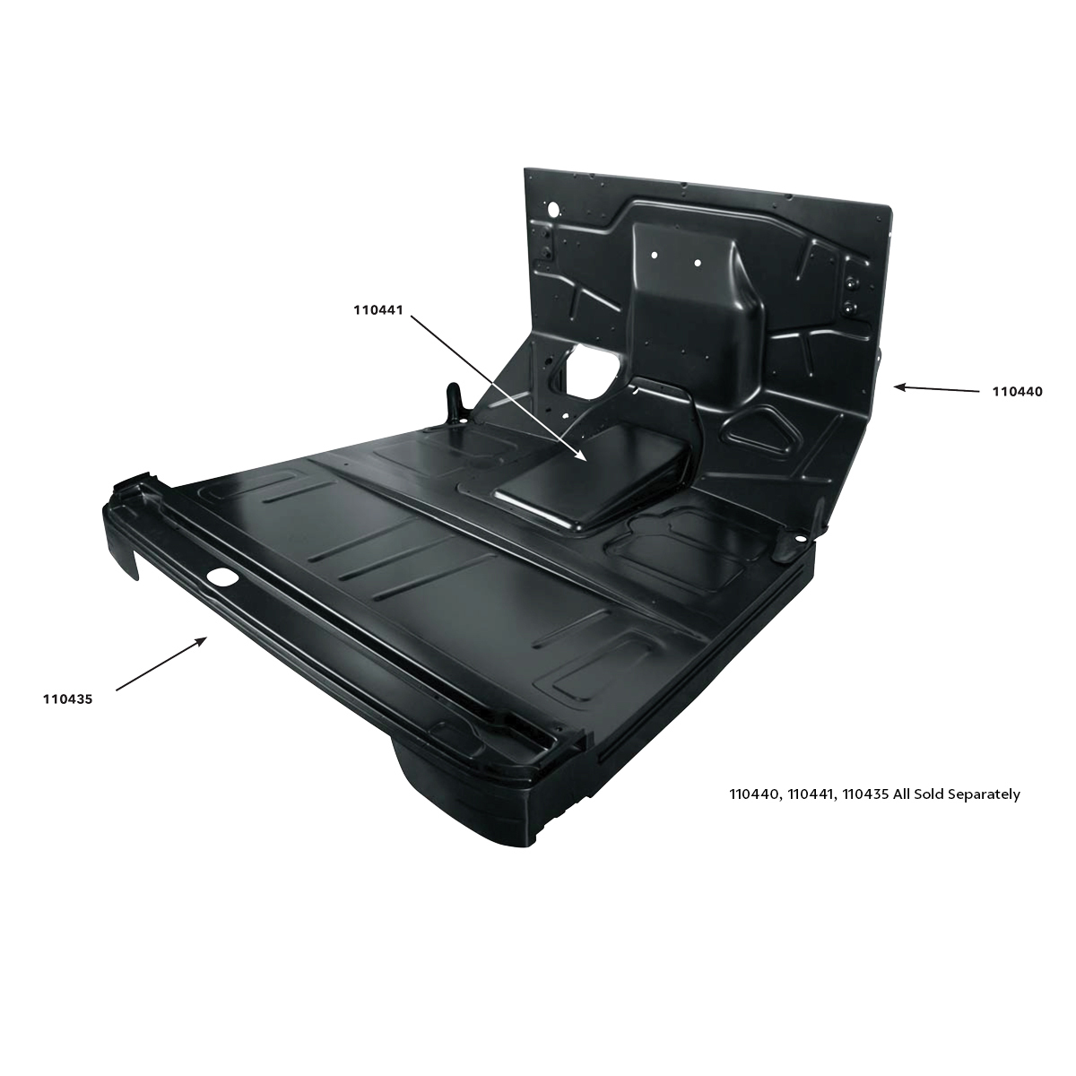Floor Assembly For 1948-52 Ford Truck