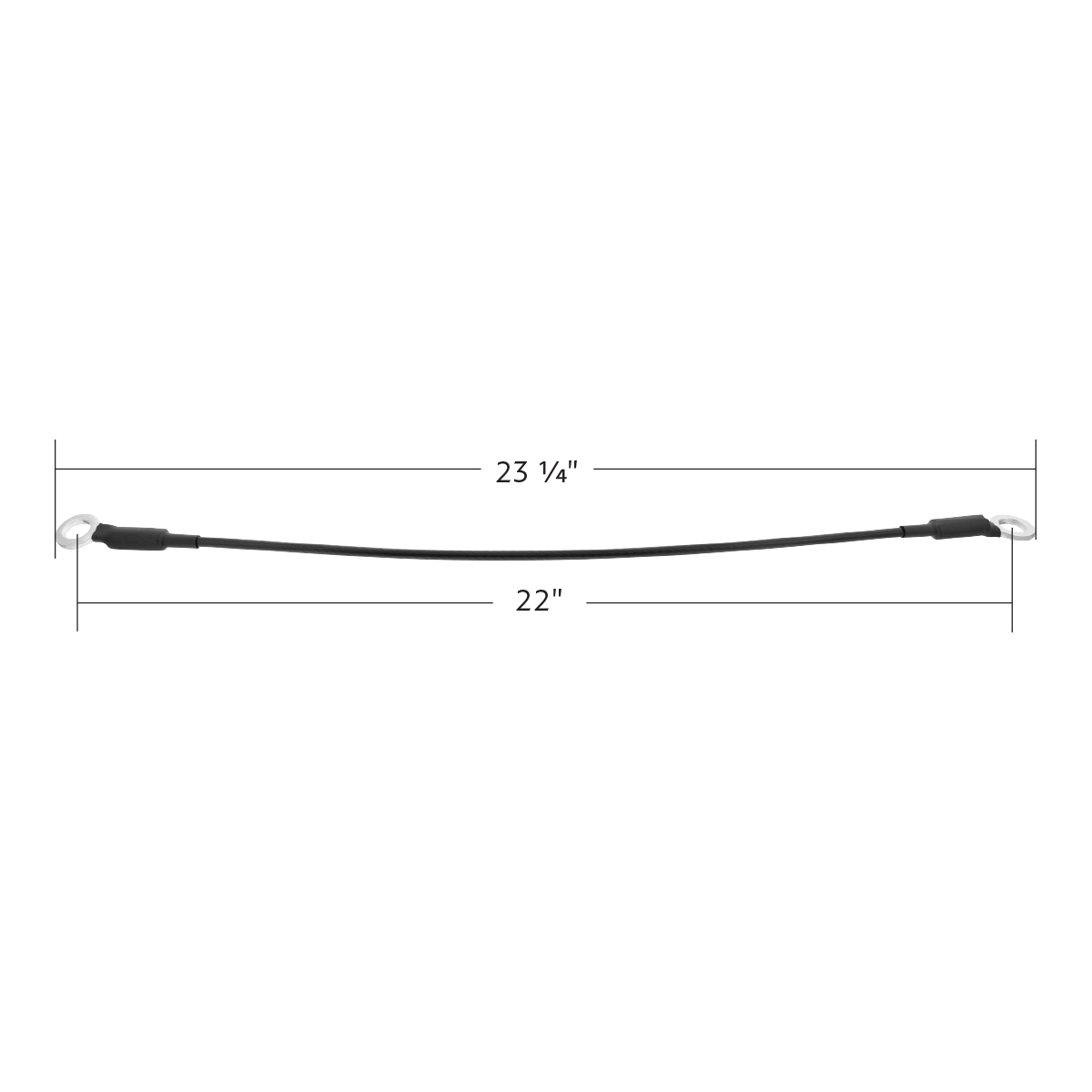 22" Tailgate Cable For 1973-91 Chevy Blazer & 1973-91 GMC Jimmy