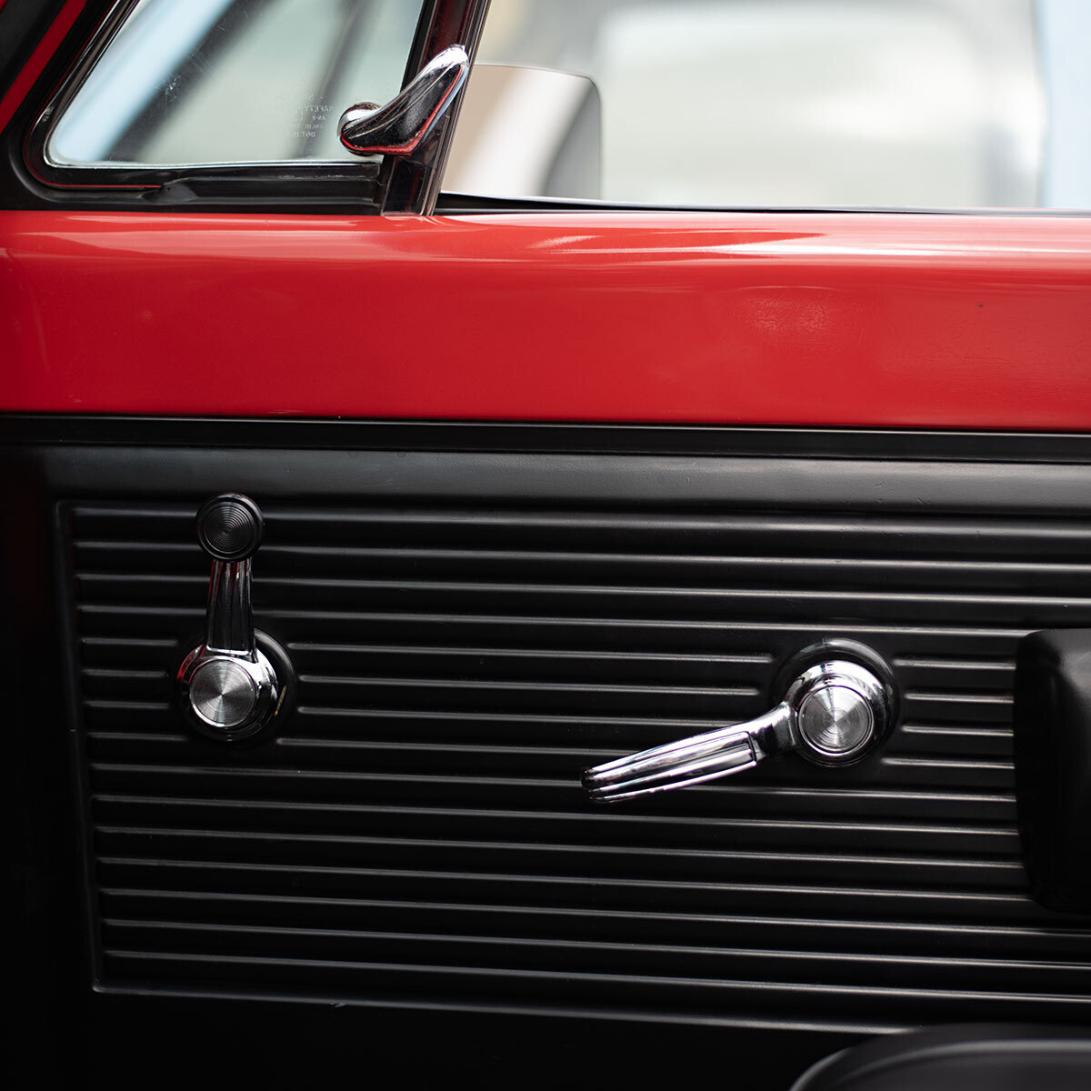 Chrome Die-Cast Interior Door Handle For 1967-72 Chevy Truck