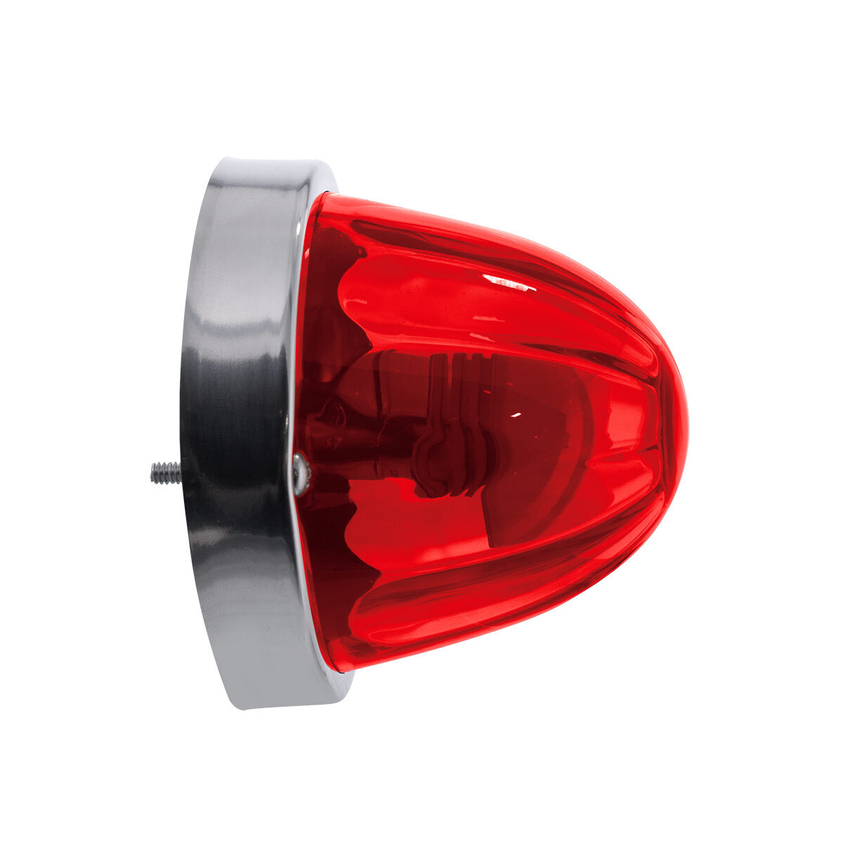 Glass Watermelon Flush Mount Kit - Red