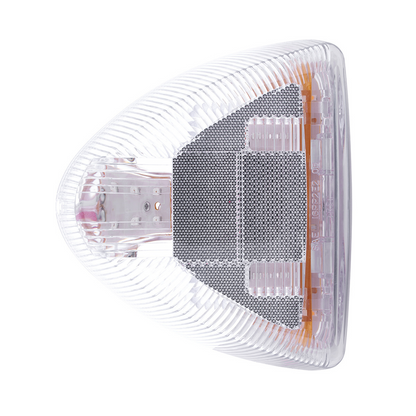 31 LED Turn Signal Light For 1987-2007 Peterbilt 379/378/357 - Amber LED/Clear Lens