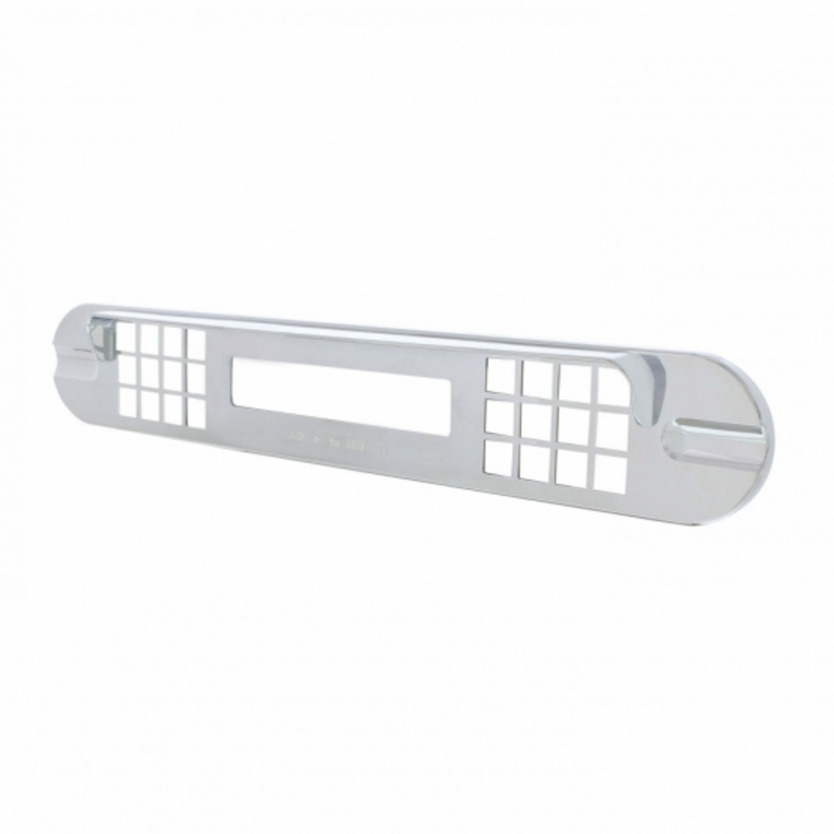 Chrome Plastic Center Dash Warning Light Panel Cover For Freightliner Cascadia