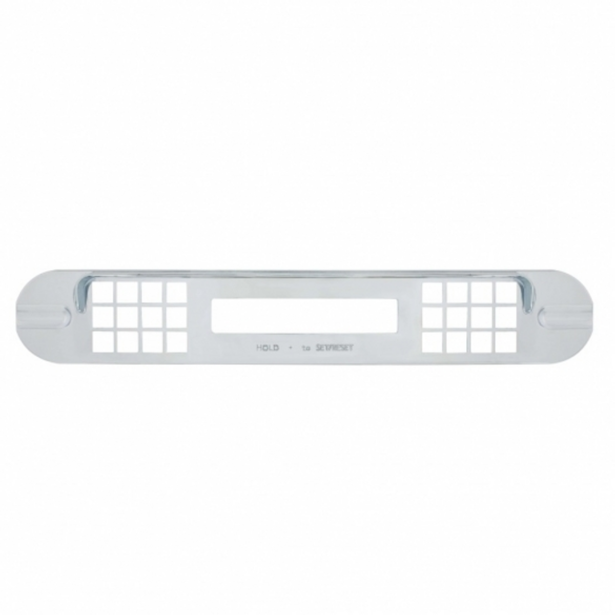 Chrome Plastic Center Dash Warning Light Panel Cover For Freightliner Cascadia