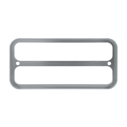 Billet Deluxe Side Marker Bezel For 1968-1972 Chevrolet & GMC Trucks-Clear Anodized(Pair)
