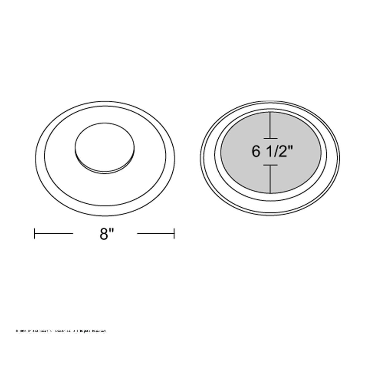 Stainless Steel Rally Wheel Hubcap For 1967 Chevy Camaro (4/Set)