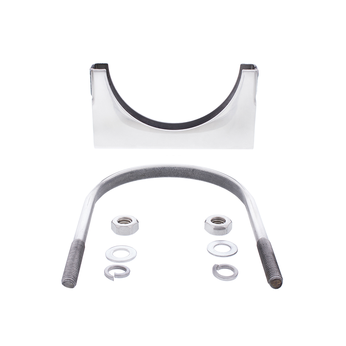 4" Stainless U-Bolt Exhaust Clamp