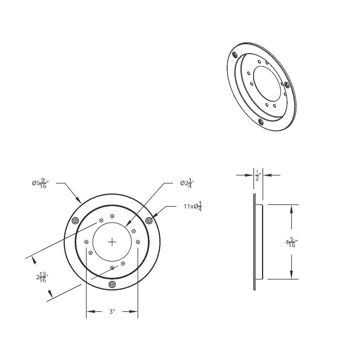 304 Stainless Steel Watermelon Light Sleeper Bunk LED Adapter