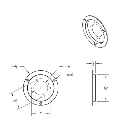 304 Stainless Steel Watermelon Light Sleeper Bunk LED Adapter
