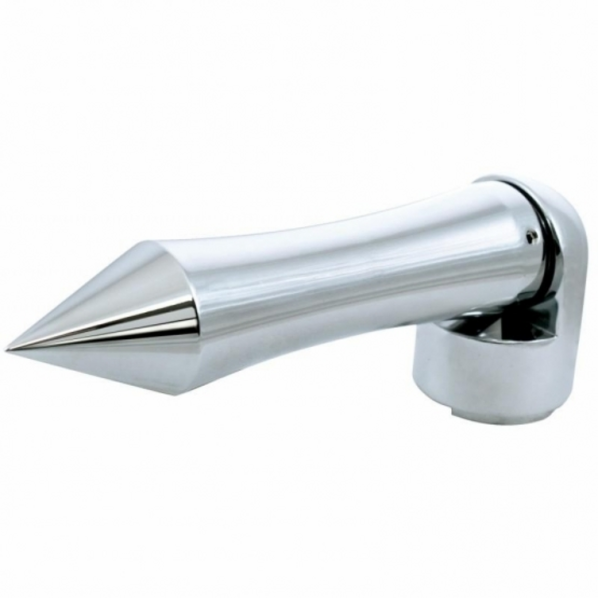 Talladega 13/15/18 Speed Spike Gearshift Knob - Chrome/Horizontal