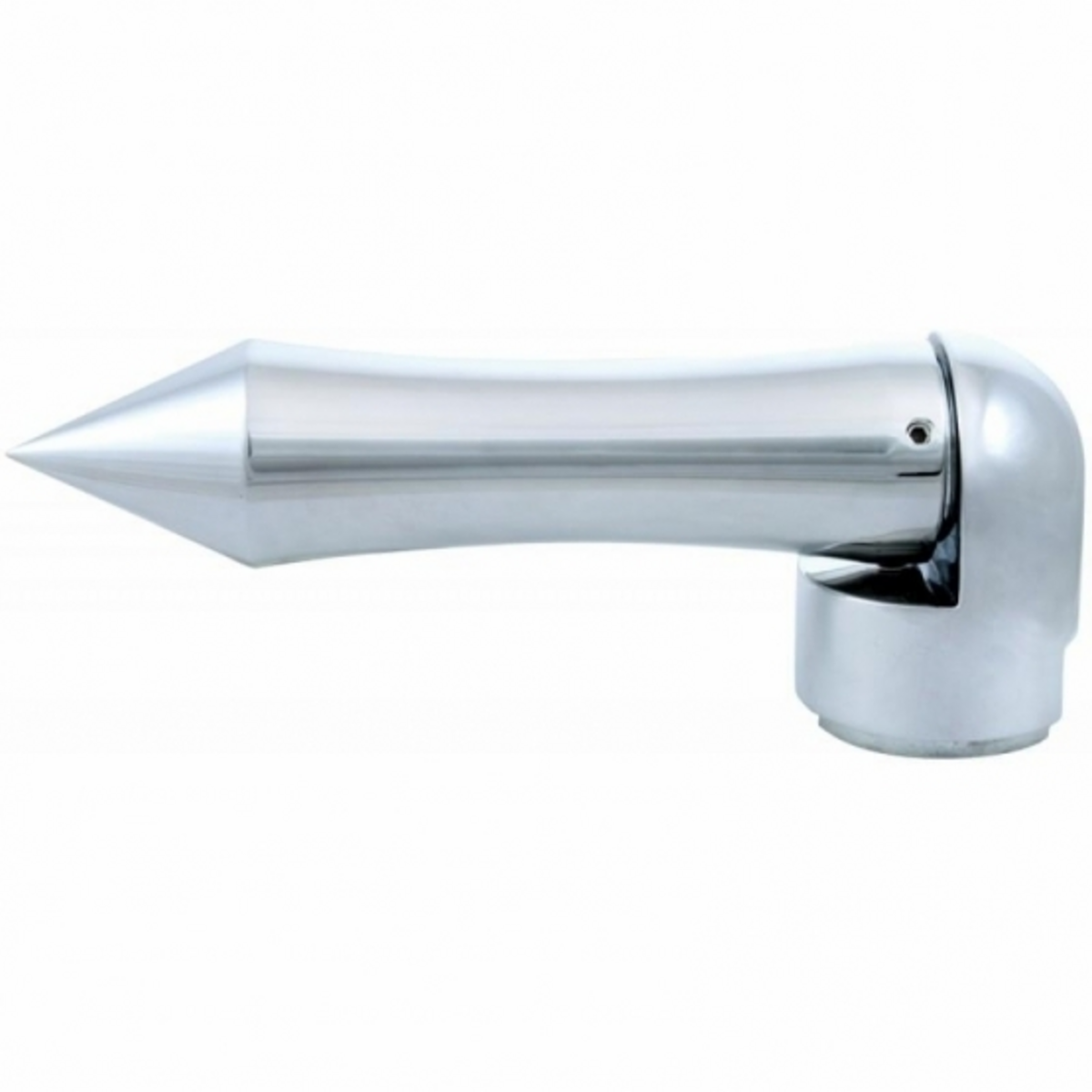 Talladega 13/15/18 Speed Spike Gearshift Knob - Chrome/Horizontal