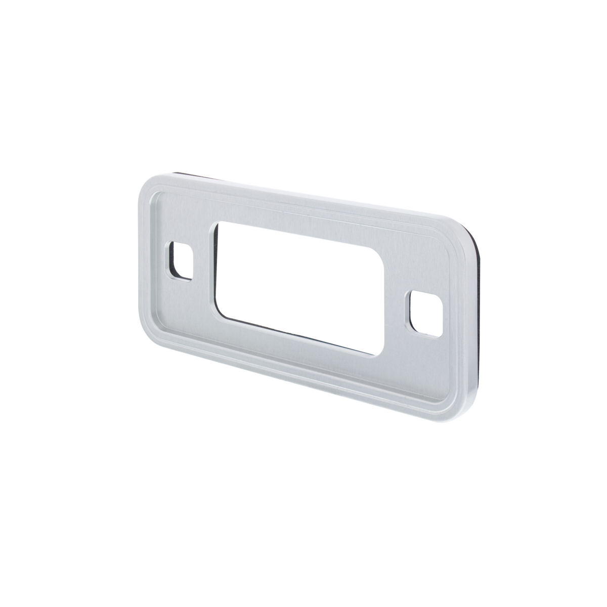 Clear Anodized Billet Aluminum Side Marker Light Bezel For 1970-77 Ford Bronco