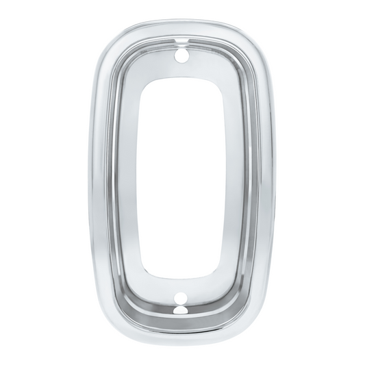 Anodized Aluminum Tail Light Bezel For 1960-1966 Chevrolet Fleetside Truck
