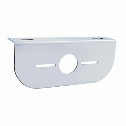 Stainless Light Bracket With Single Universal Light Cutout
