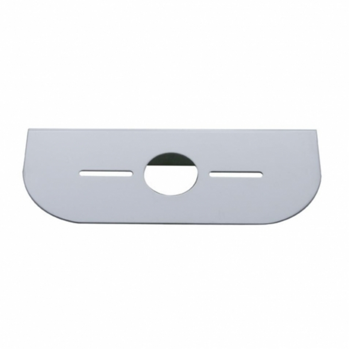 Stainless Light Bracket With Single Universal Light Cutout