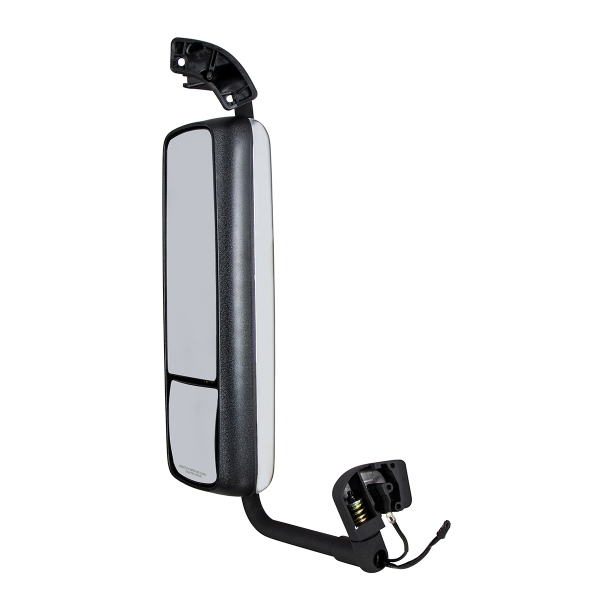 Chrome Heated Mirror Assembly For 2004-2012 Volvo VNL - Driver