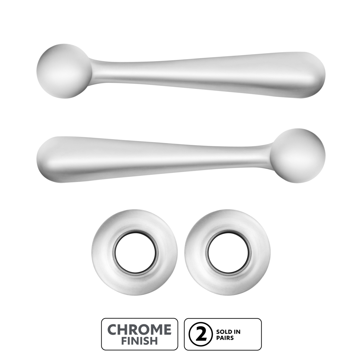 Chrome Plated Window Crank Handle & Polished Stainless Door Handle Escutcheon Kit for 1932 Ford Closed Car
