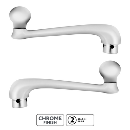 Chrome Plated Window Crank Handle & Polished Stainless Door Handle Escutcheon Kit for 1932 Ford Closed Car