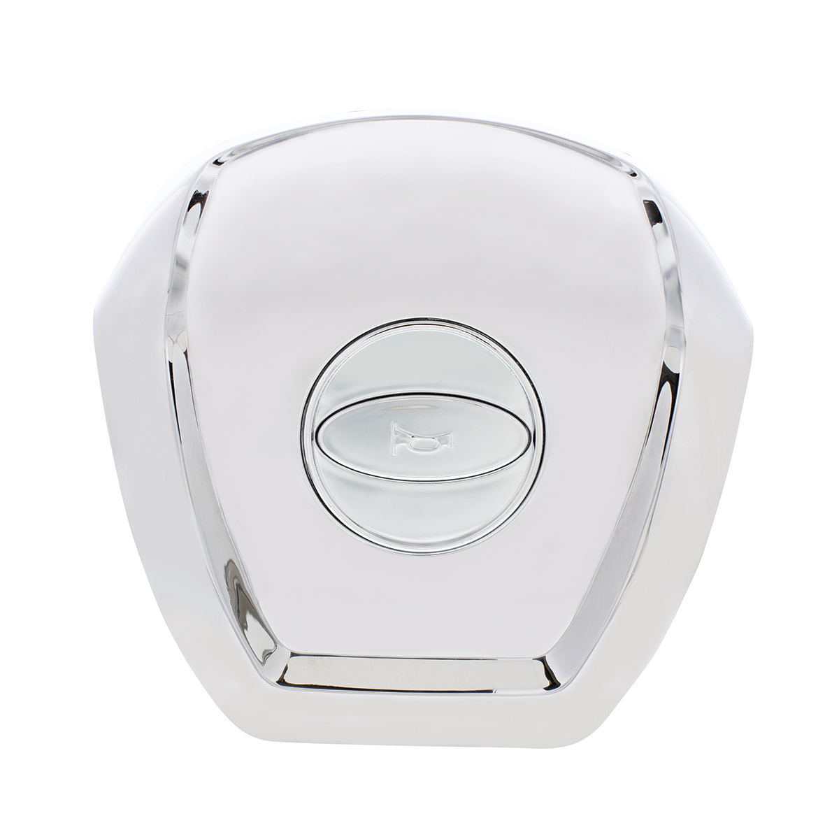 Chrome Steering Wheel Horn Pad For 2012-2021 Peterbilt 579