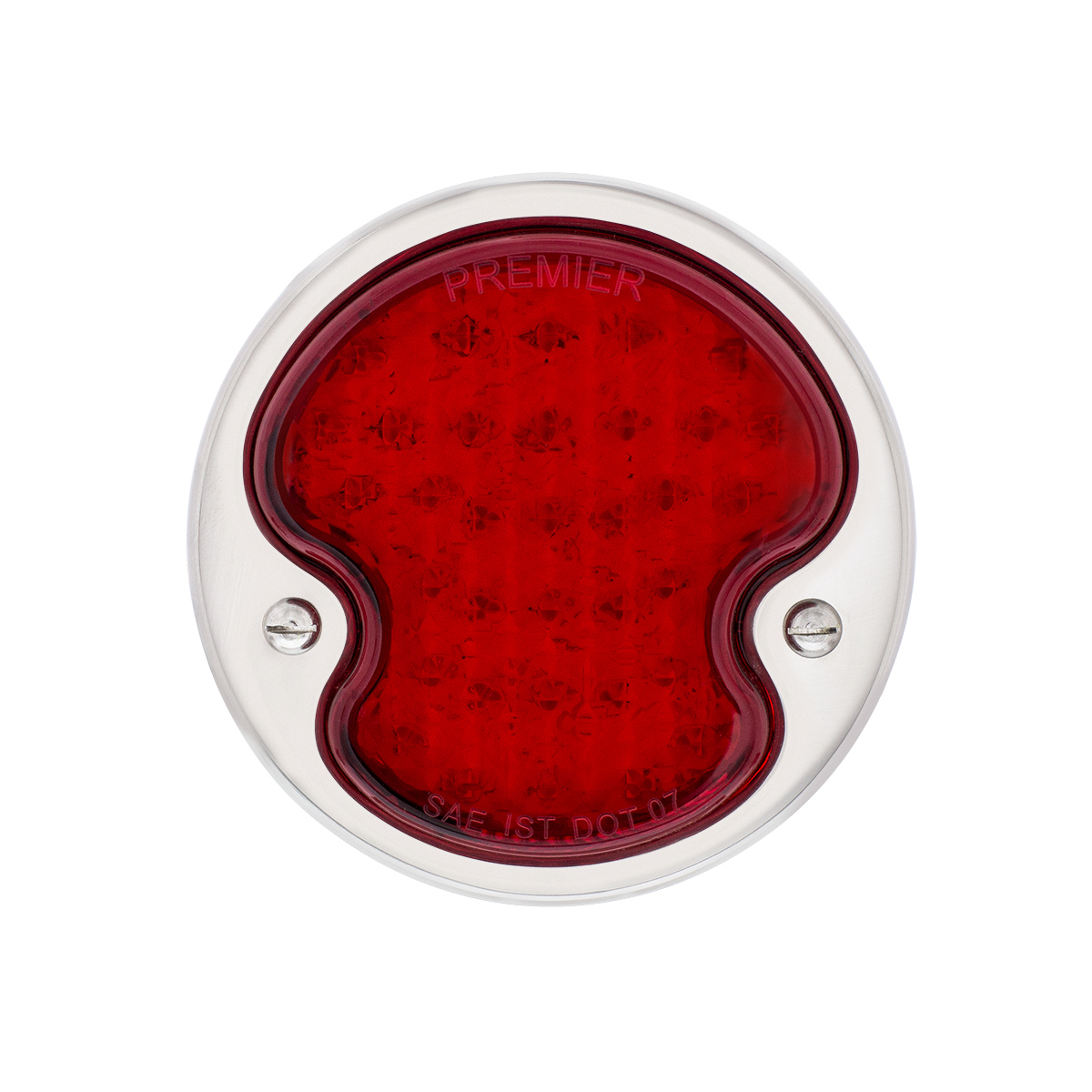 17 LED 12V Tail Light With 4 LED License Plate Light Assembly With SS Housing For 1932 Ford Car/Truck - L/H