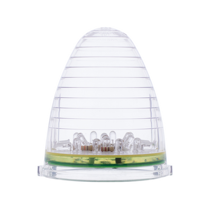 19 LED Beehive Grakon 1000 Cab Light - Amber LED/Clear Lens
