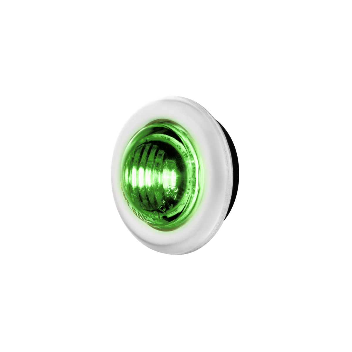 Double Fury 2 LED 3/4" Mini Clearance/Marker Light-Red & Green LED/Clear Lens