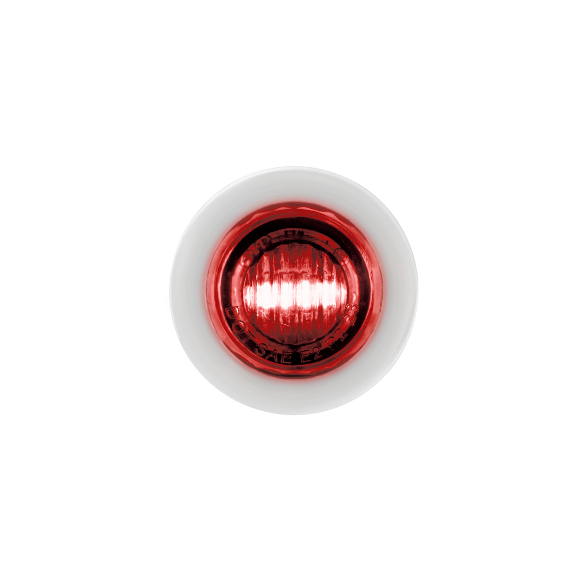 Double Fury 2 LED 3/4" Mini Clearance/Marker Light-Red & Green LED/Clear Lens