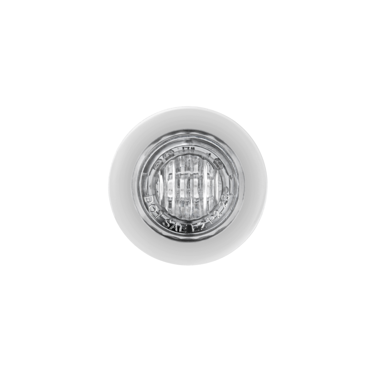 Double Fury 2 LED 3/4" Mini Clearance/Marker Light-Red & Green LED/Clear Lens