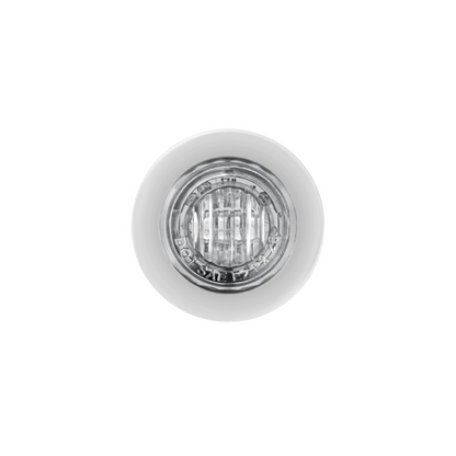 Double Fury 2 LED 3/4" Mini Clearance/Marker Light-Red & Green LED/Clear Lens