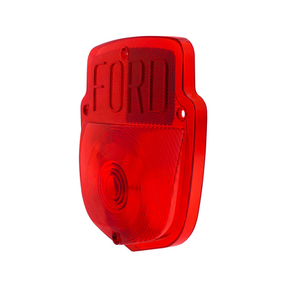 Tail Light Lens With "Ford" Script For 1953-56 Ford Truck