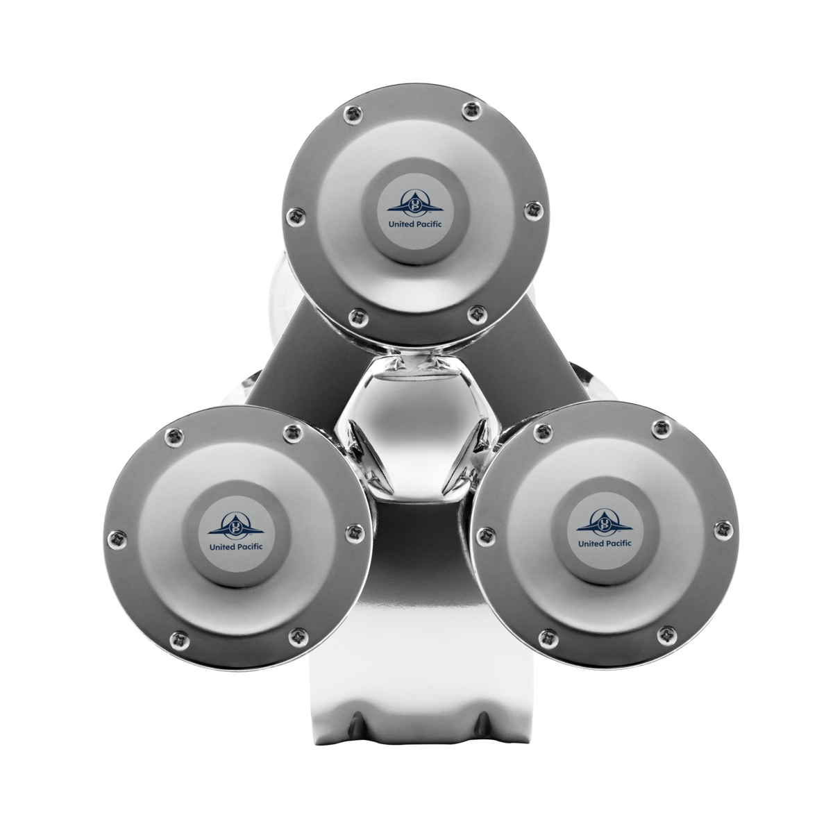3 Trumpets Air Powered Train Horn With Support Bracket