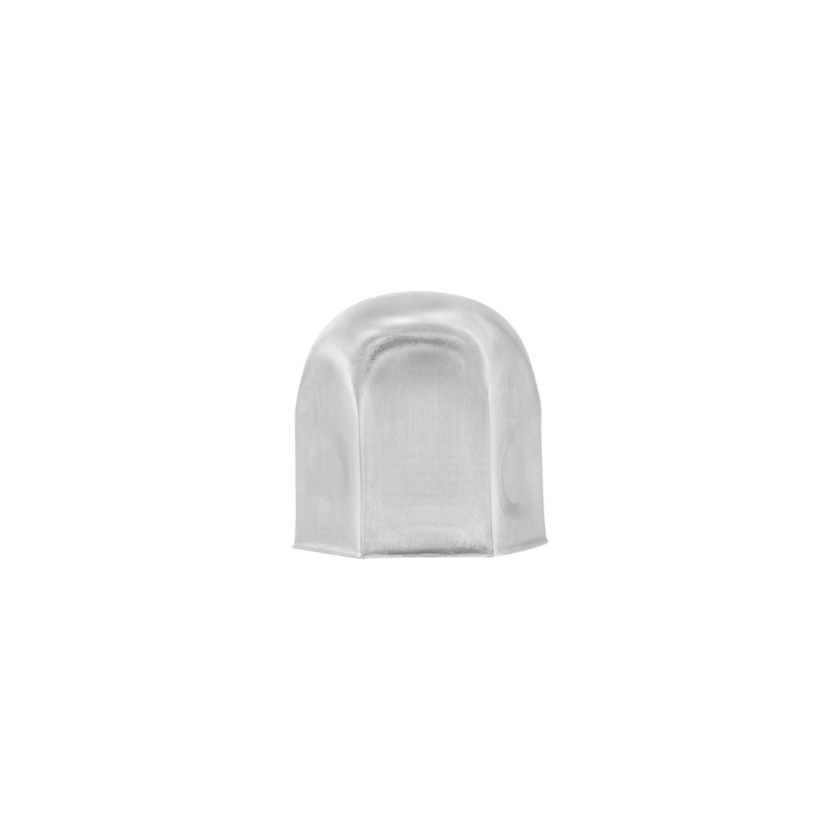 1-1/4" X 1-3/8" Chrome Steel Standard Nut Cover