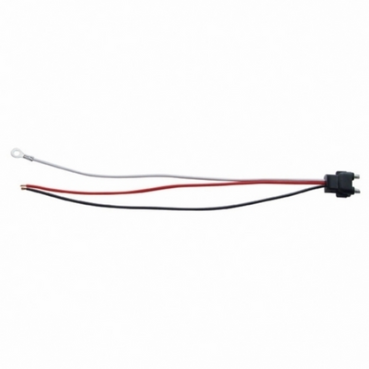 12 LED 4" Round Light Kit (Stop, Turn & Tail) - Red LED/Red Lens