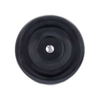 4" Round Louvered Air Cleaner For Carburetors With 2-5/16" Neck-Black