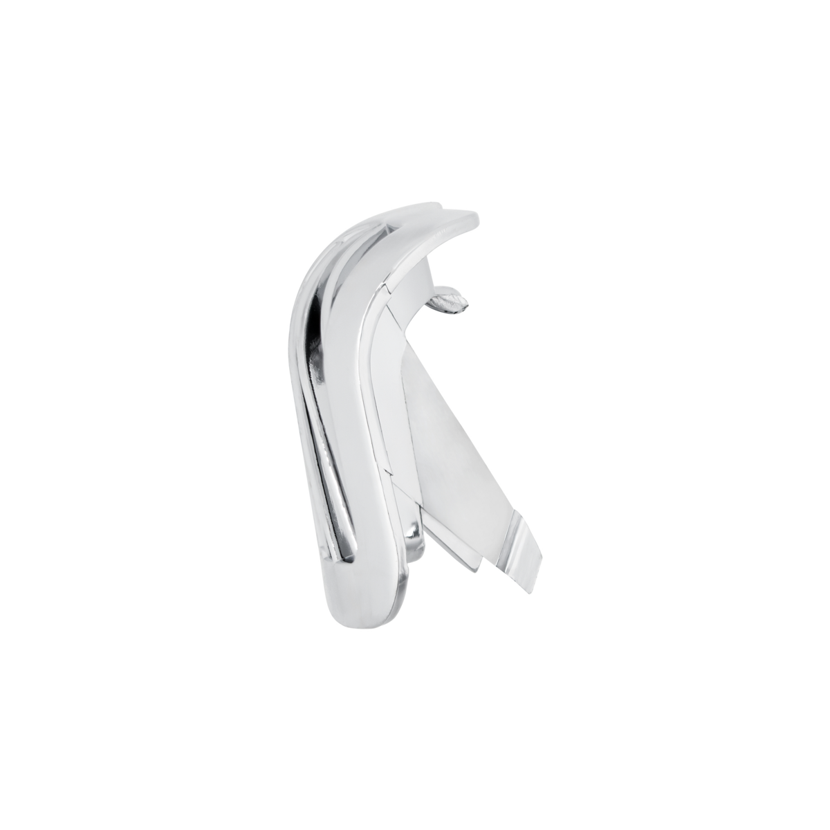 Chrome Plastic A/C Dash Corner Vent For 2006+ Peterbilt - Passenger