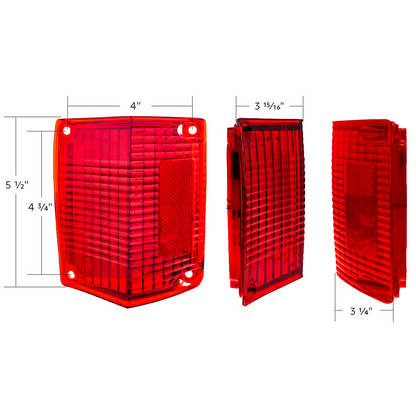 36 LED Sequential Tail Light For 1970-1972 Chevy El Camino/Station Wagon - L/H