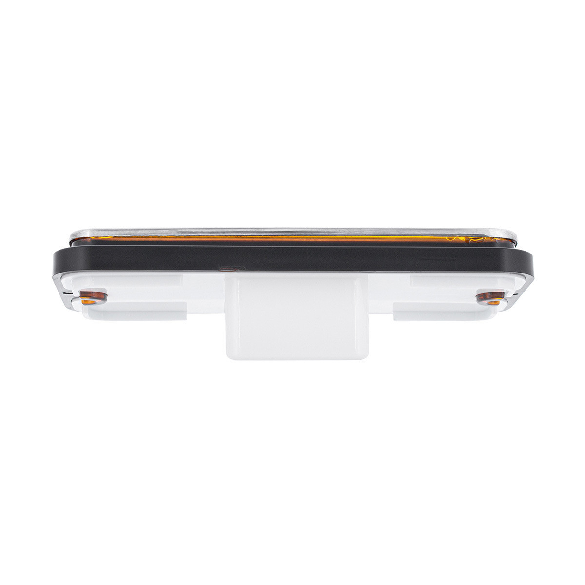 Deluxe Side Marker Light With Stainless Steel Trim For 1968-1972 Chevrolet & GMC Truck-Amber Lens