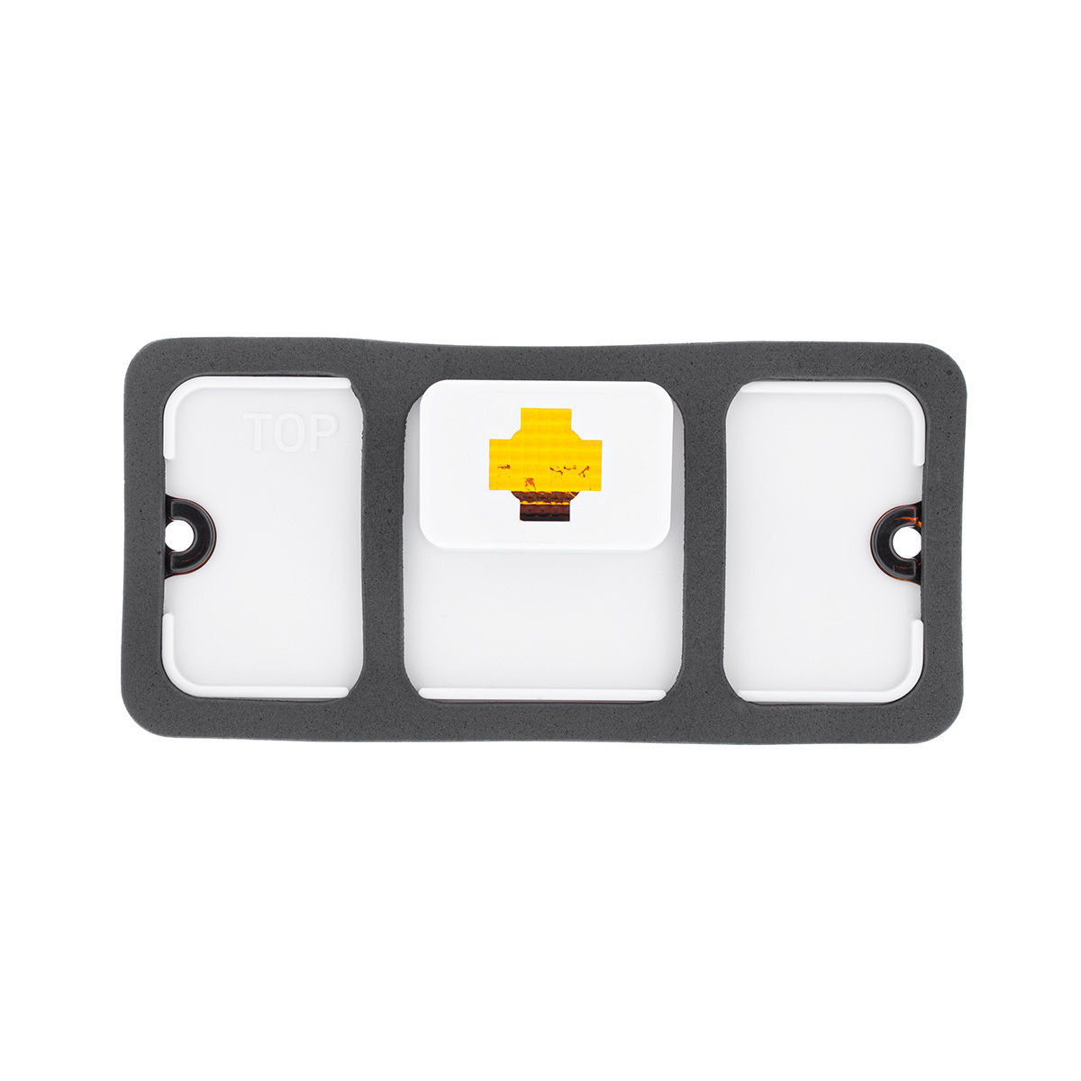 Deluxe Side Marker Light With Stainless Steel Trim For 1968-1972 Chevrolet & GMC Truck-Amber Lens