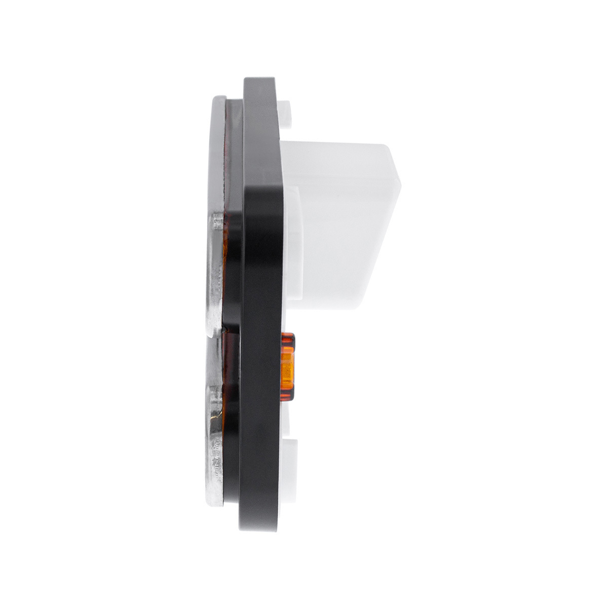 Deluxe Side Marker Light With Stainless Steel Trim For 1968-1972 Chevrolet & GMC Truck-Amber Lens