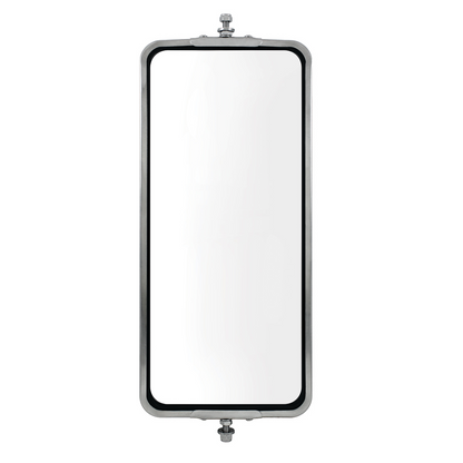 7" X 16" 430 Stainless Steel West Coast Style Mirror - Non Heated