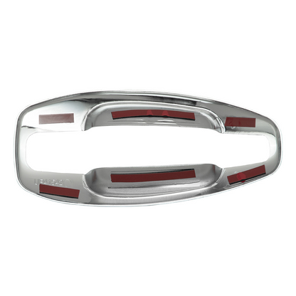 Chrome Exterior Door Handle Cover For Kenworth T680/T880 (2013-2024) & W990 (2019-2024) - Driver and Passenger (2pcs)