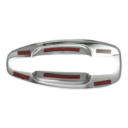 Chrome Exterior Door Handle Cover For Kenworth T680/T880 (2013-2024) & W990 (2019-2024) - Driver and Passenger (2pcs)