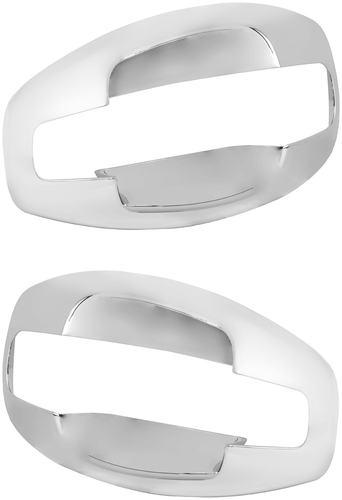 Chrome Exterior Door Handle Cover For Kenworth T680/T880 (2013-2024) & W990 (2019-2024) - Driver and Passenger (2pcs)