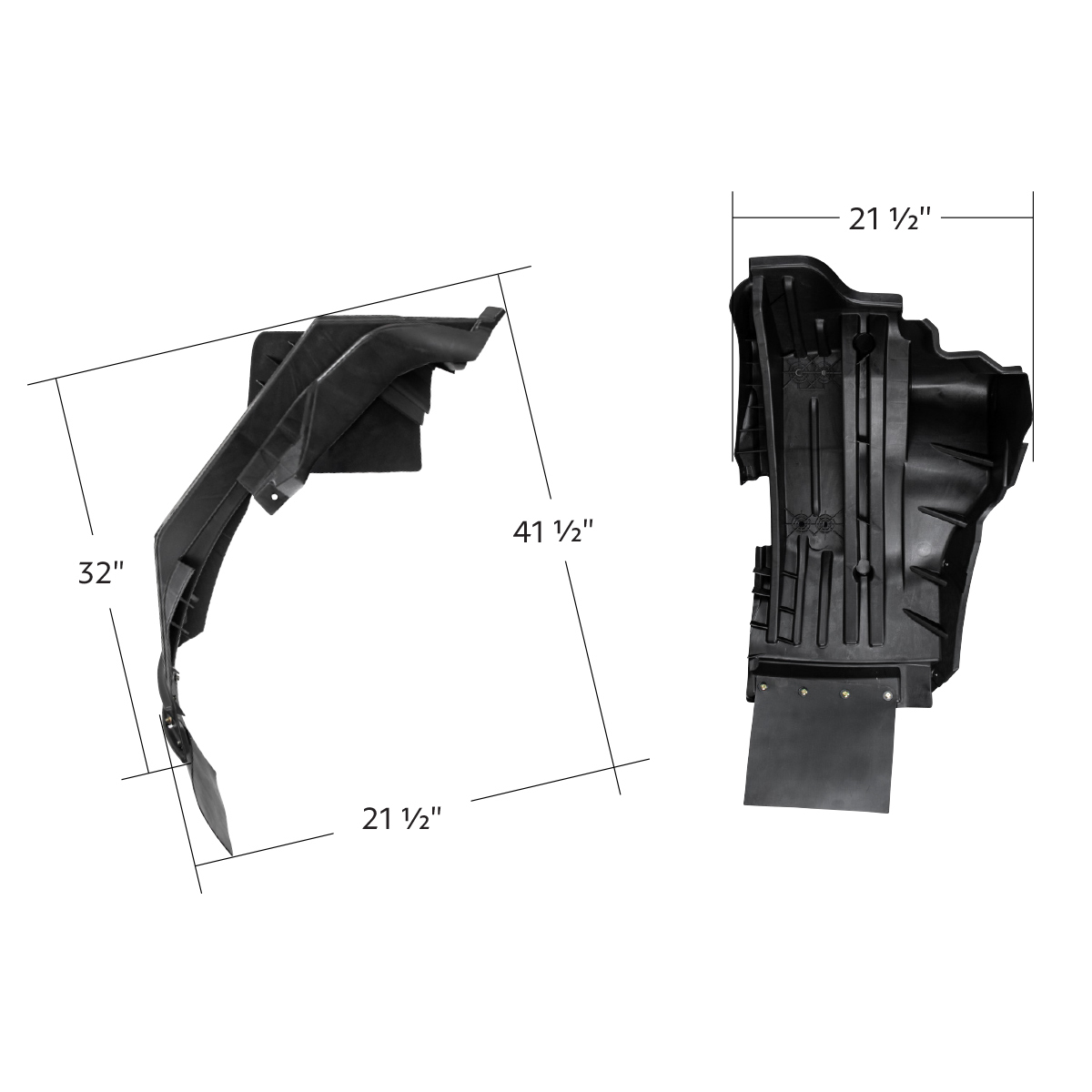 Splash Guard for 2018-2026 International LT-Passenger