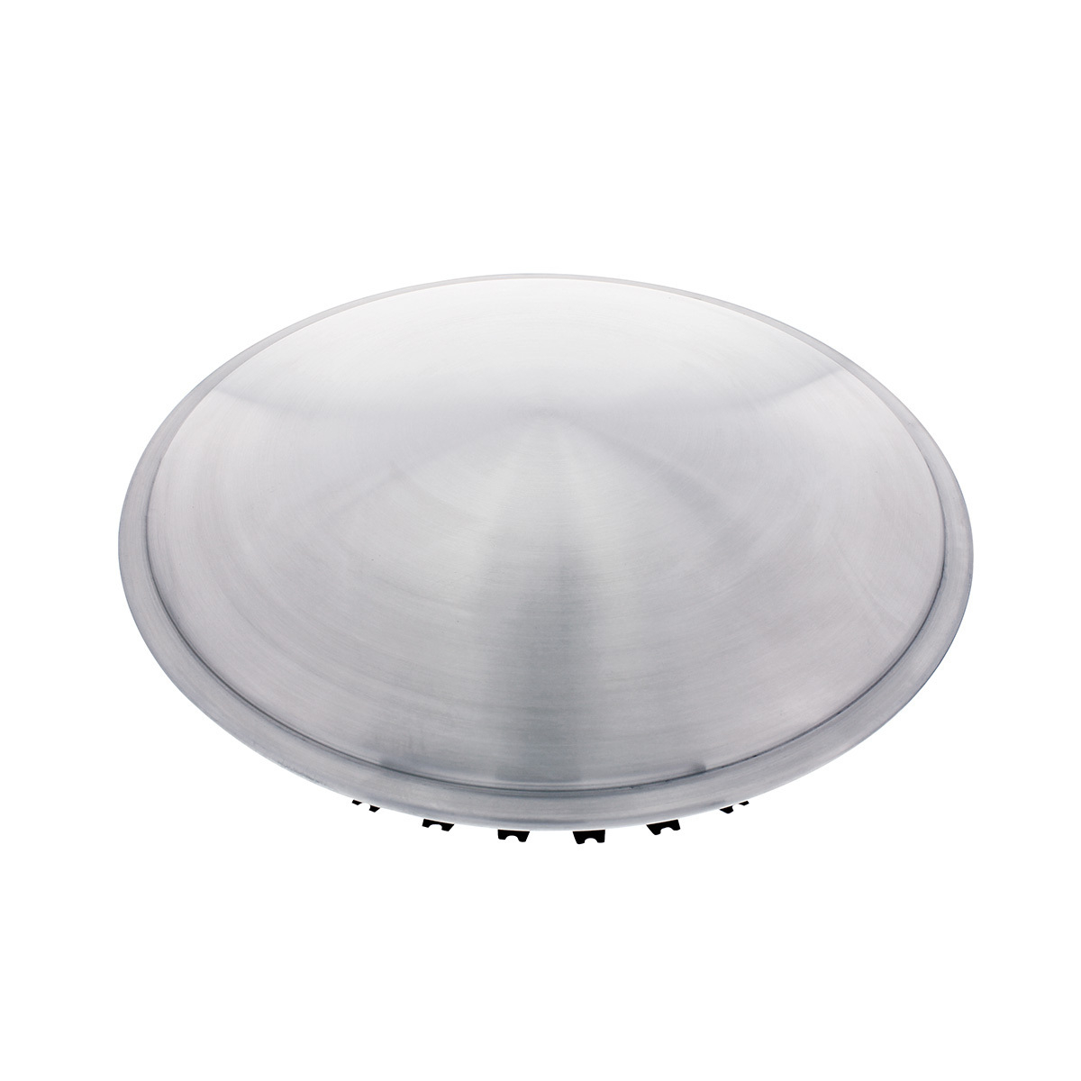 13" Brushed Stainless Steel Wheel Cover (4/Set)