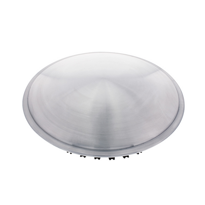 13" Brushed Stainless Steel Wheel Cover (4/Set)
