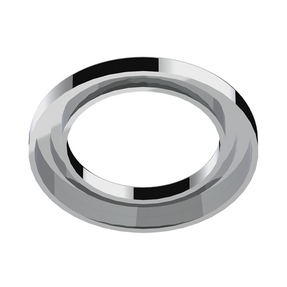 Chrome Plastic Small Gauge Cover Without Visor For Freightliner