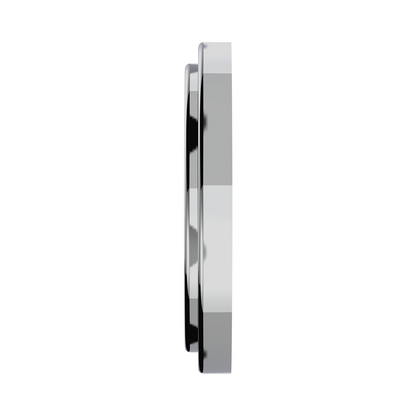 Chrome Plastic Small Gauge Cover Without Visor For Freightliner