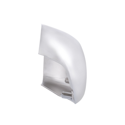 Chrome Plastic Hood Mirror Cover For 2018-2026 Freightliner Cascadia-Driver and Passenger (2pcs)